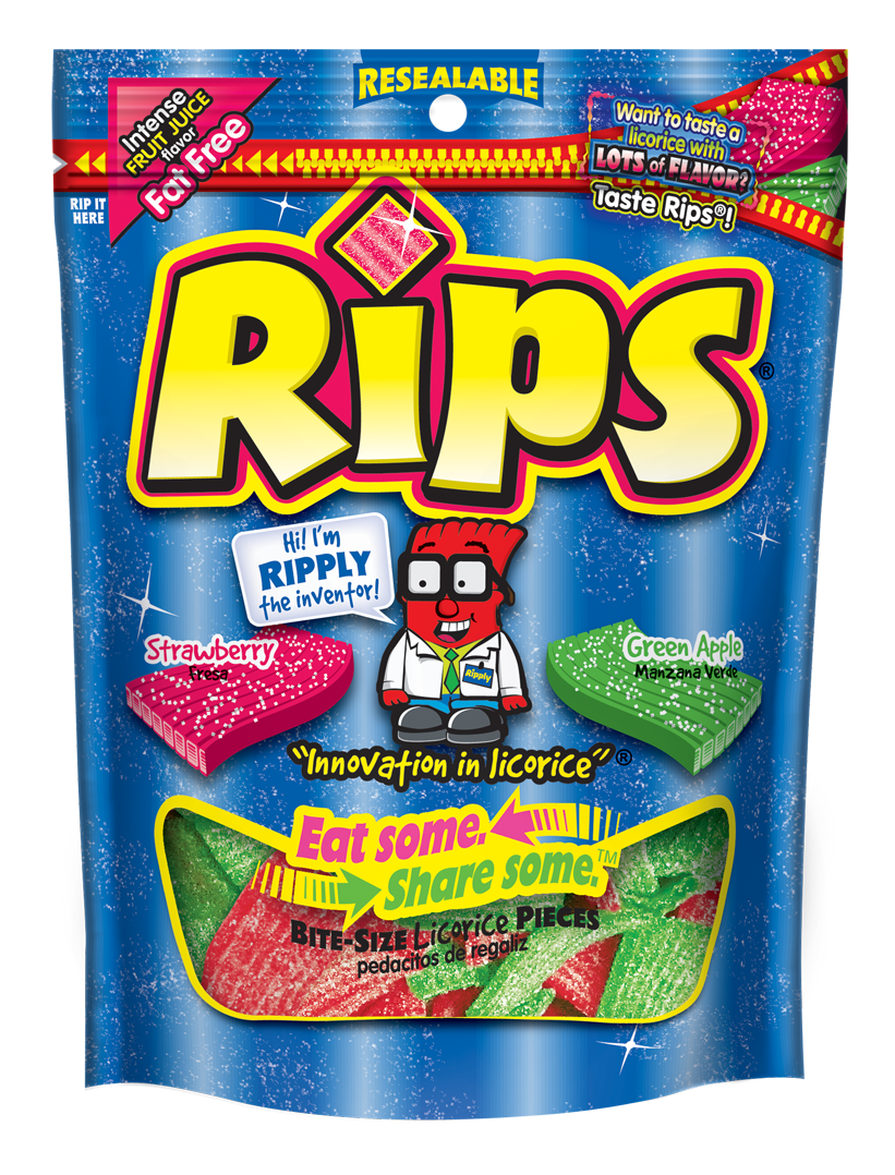 Rips resealable bag The Foreign Candy Company
